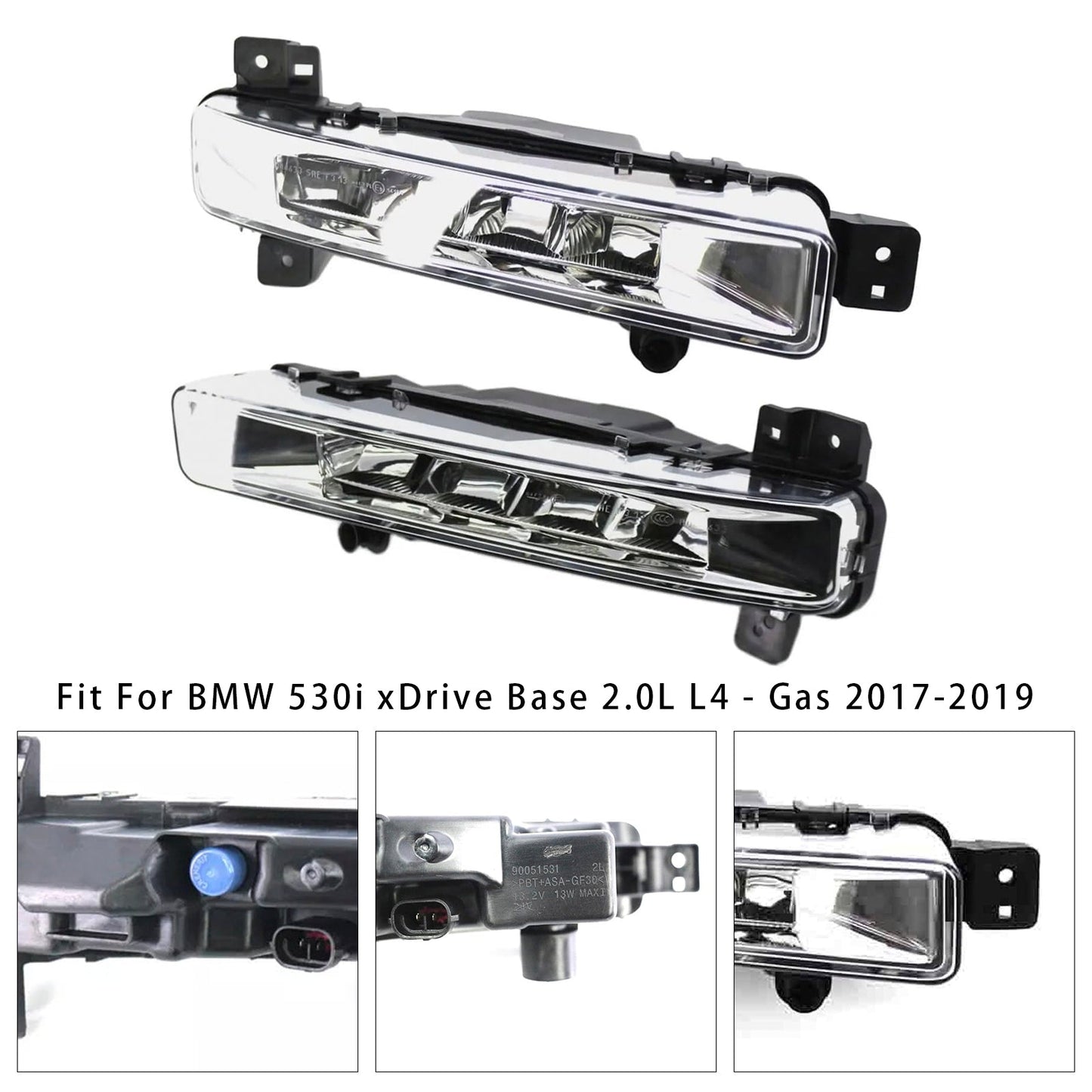 Coppia di fendinebbia anteriori a LED per BMW G30 G38 17-19 63177349131