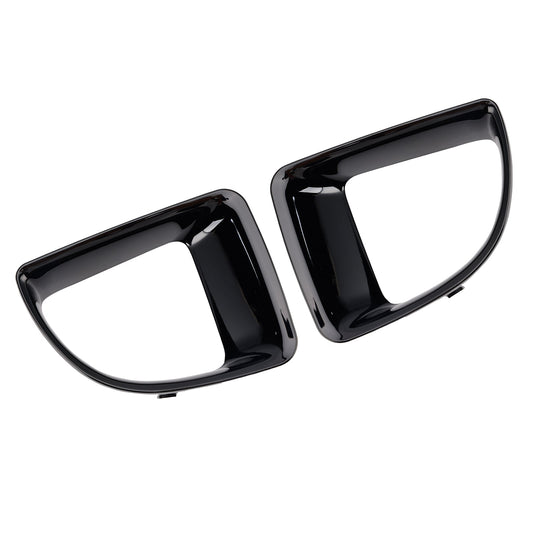 Telaio del condotto dell'aria anteriore nero lucido Mini R58 2010-2015 51117255117 51117255119