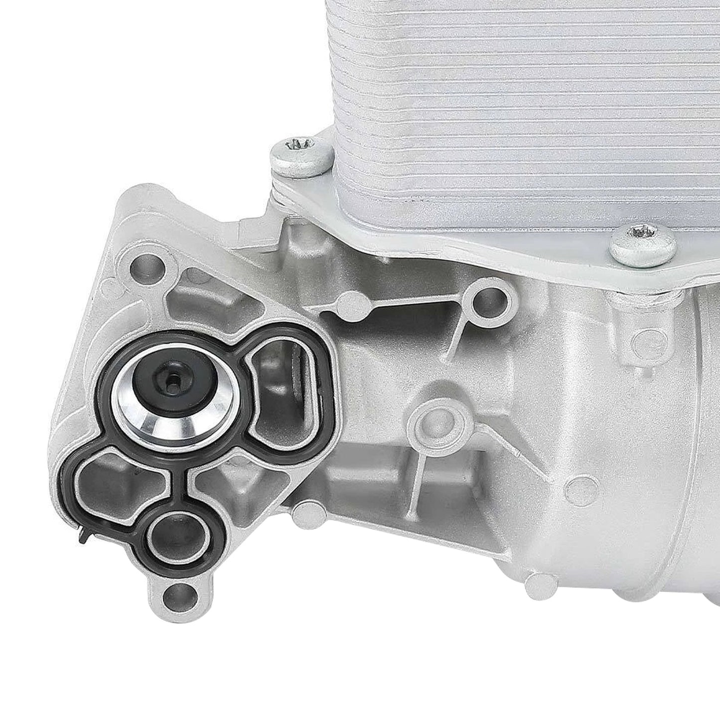 Alloggiamento filtro olio e radiatore olio per Volvo XC70 L6 3.0L Turbo (anni 2010-2013) - Codice articolo: 31359138