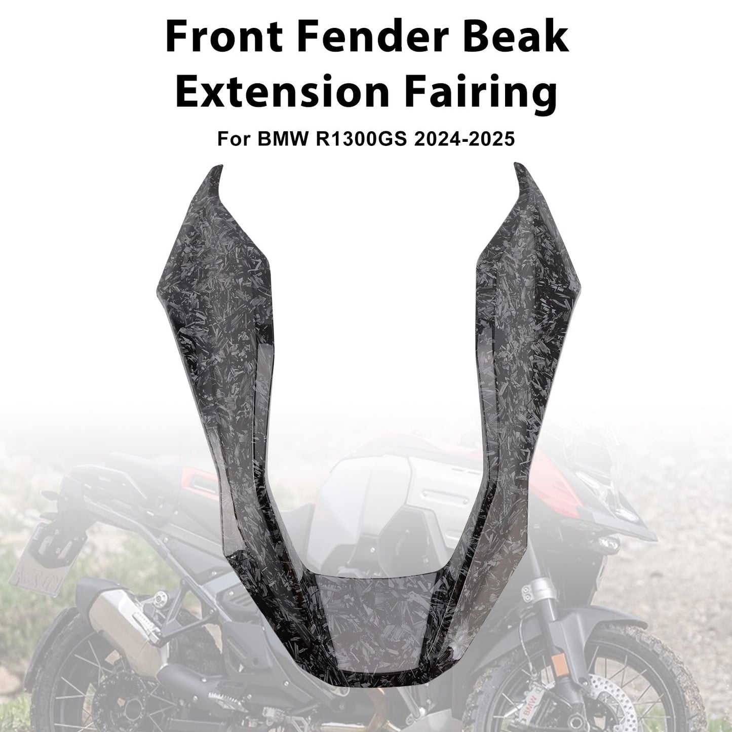 Carenatura di estensione del becco del parafango anteriore BMW R1300GS 2024-2025