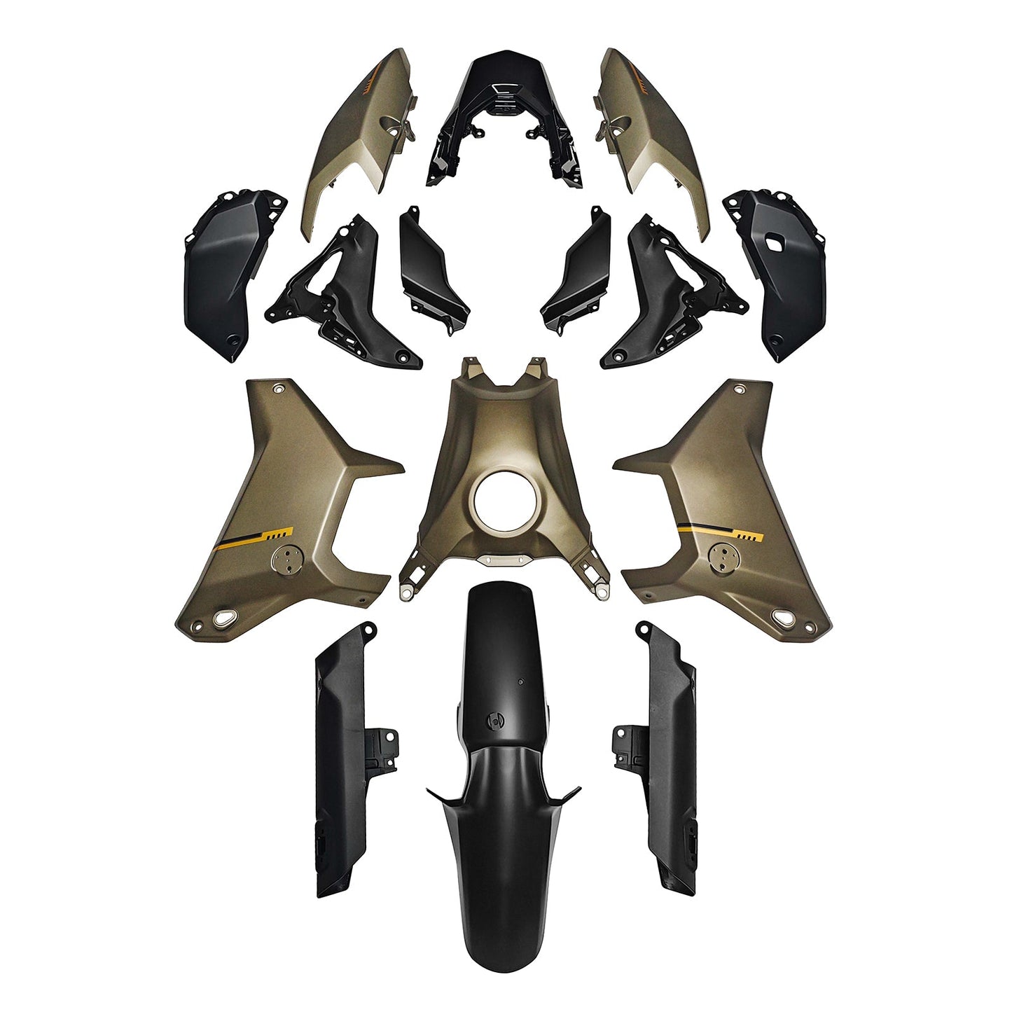 Kit di carene stampate a iniezione per Yamaha Tenere 700 T700S 2025-2026