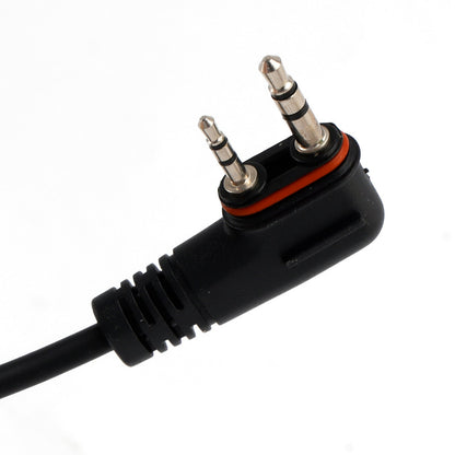 102B Auricolare in-ear con tubo d'aria trasparente e cavo A24 per ICOM A25CE A25N A24