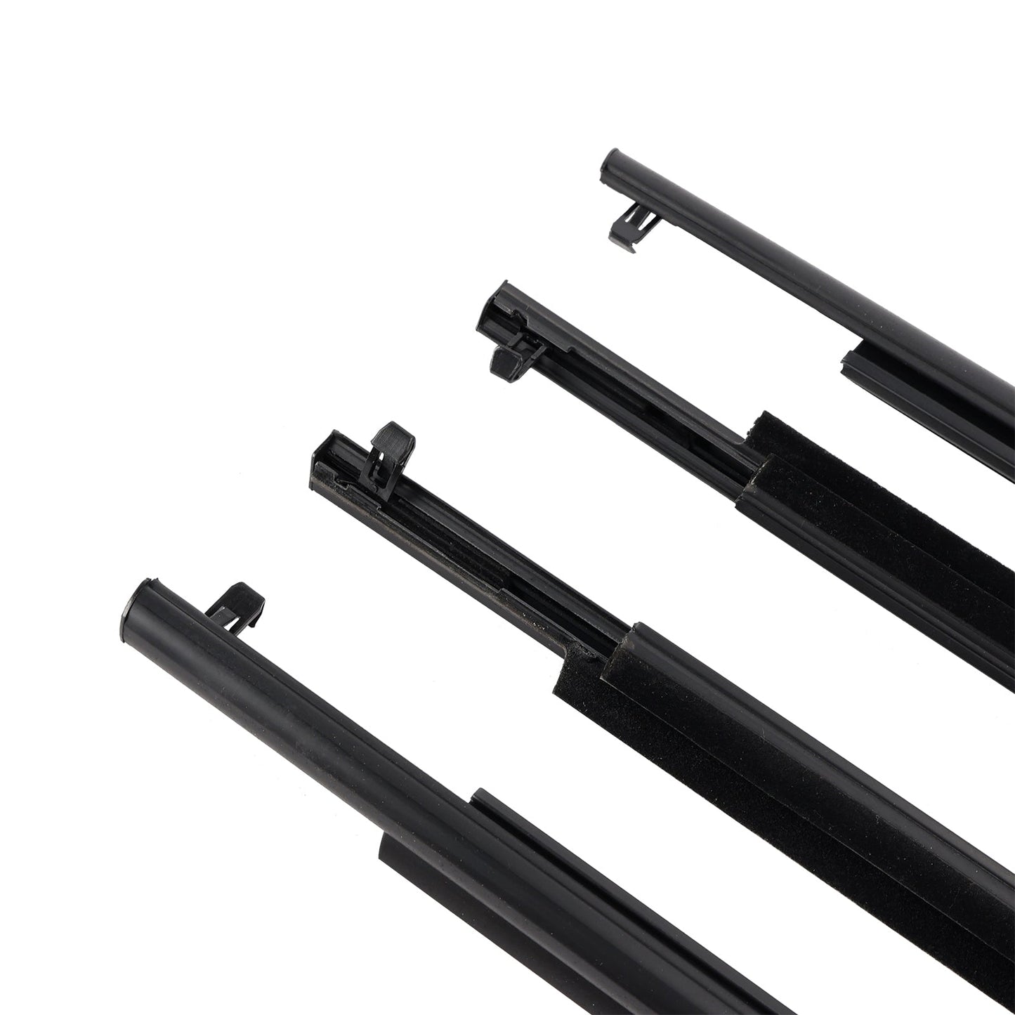 Guarnizione esterna per cintura in vetro della portiera Toyota Prius 2010-2015 (4 pezzi)