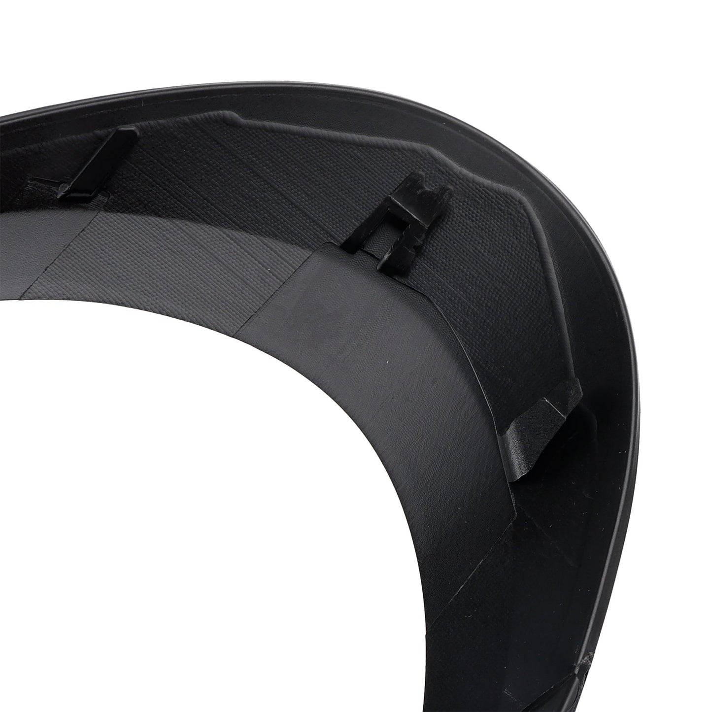 Anello di finitura per fanale posteriore sinistro e destro per Fiat 500L 2014-2020, nero.