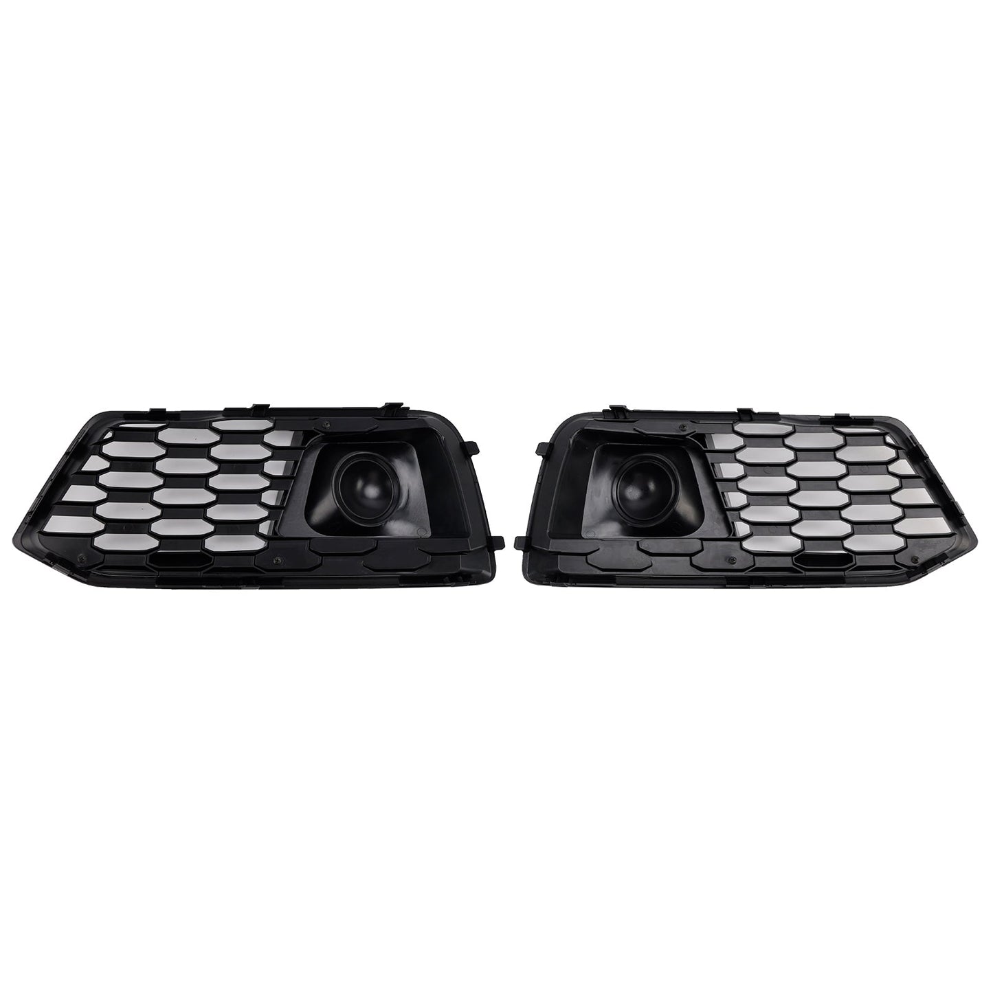 2018-2022 Adatto ad Audi Q5 2PCS Copertura paraurti anteriore Griglia Griglia Inserto cornice con ACC