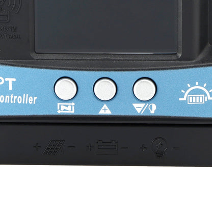 Regolatore solare MPPT 30A/60A/100A con monitoraggio della temperatura Bluetooth e ricarica