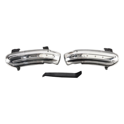 Luce di direzione a LED sequenziale trasparente per specchietto laterale per Mercedes-Benz SLK