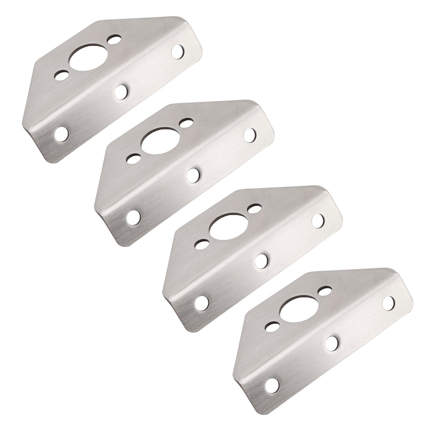 4 staffe di riparazione in acciaio inox per tergicristalli per Peterbilt 379 388 389
