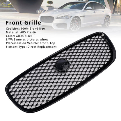 Griglia paraurti anteriore Jaguar XF XF-R Style 2016-2019, nero lucido