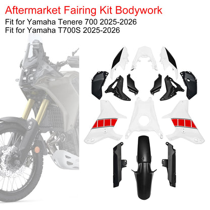 Kit di carene stampate a iniezione per Yamaha Tenere 700 T700S 2025-2026