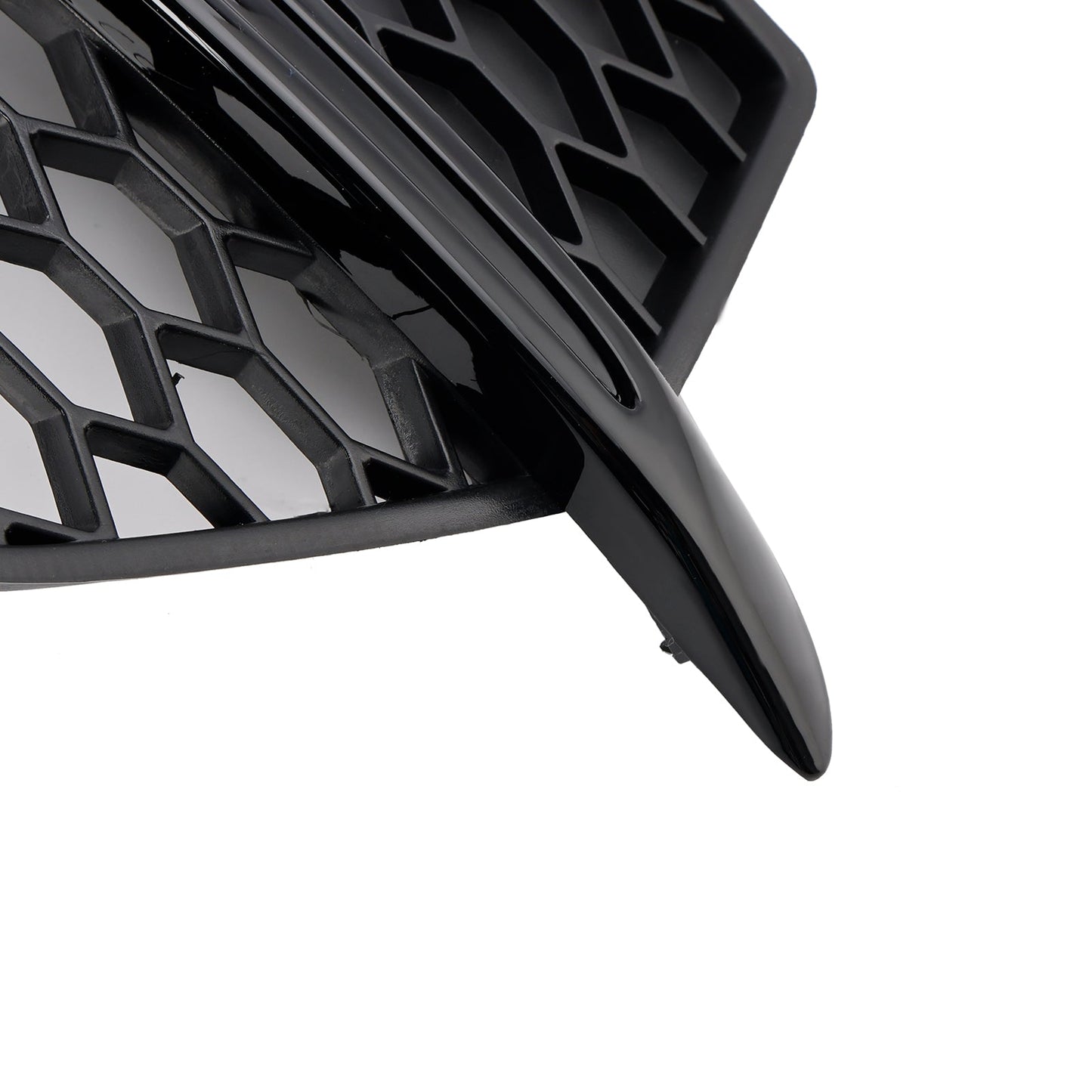 Griglia fendinebbia paraurti anteriore adatta per Audi Q5 S-Line SQ5 2013-2017, nera