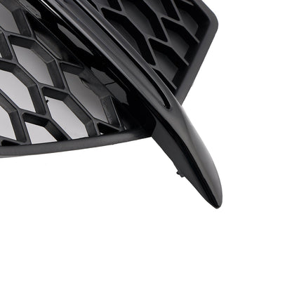 Griglia fendinebbia paraurti anteriore adatta per Audi Q5 S-Line SQ5 2013-2017, nera