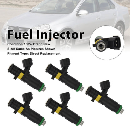 5 iniettori di carburante per Volkswagen Bora 2.5 2006 Jetta 2005-2006 07K906031B