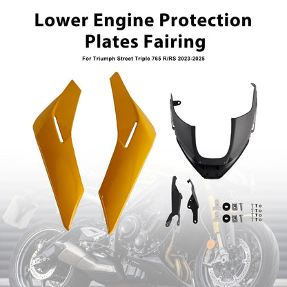Pannelli inferiori del motore Street Triple 765 R/RS 2023-2025, carenatura protettiva