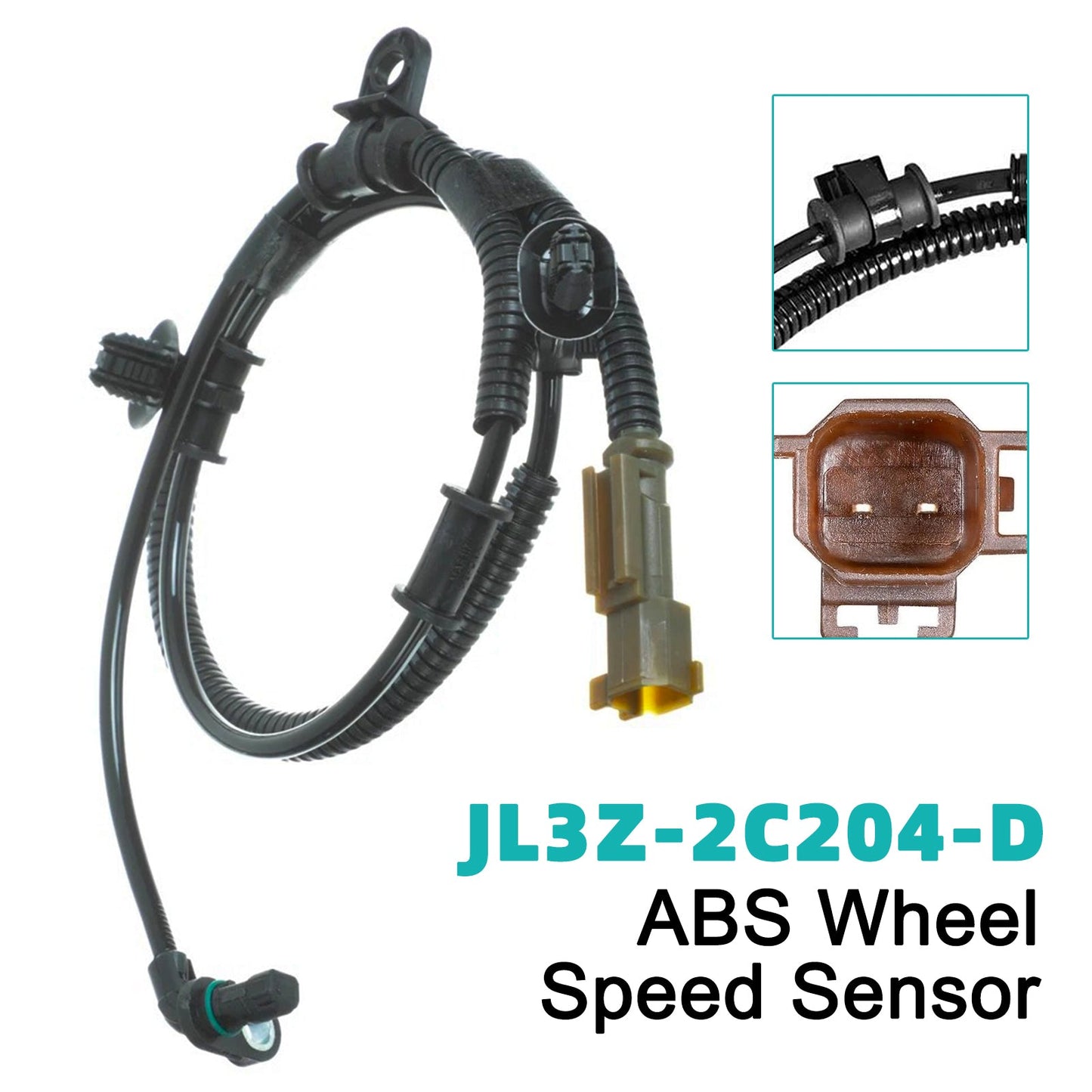 Sensore di velocità della ruota ABS anteriore sinistra o destra JL3Z-2C204-D per Ford Expedition