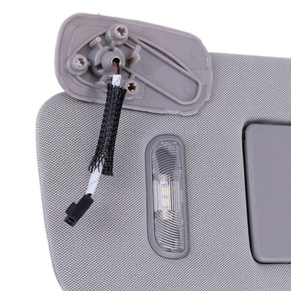 Visiera parasole sinistra grigia 85220-F0100TTX per Hyundai Elantra 16-19