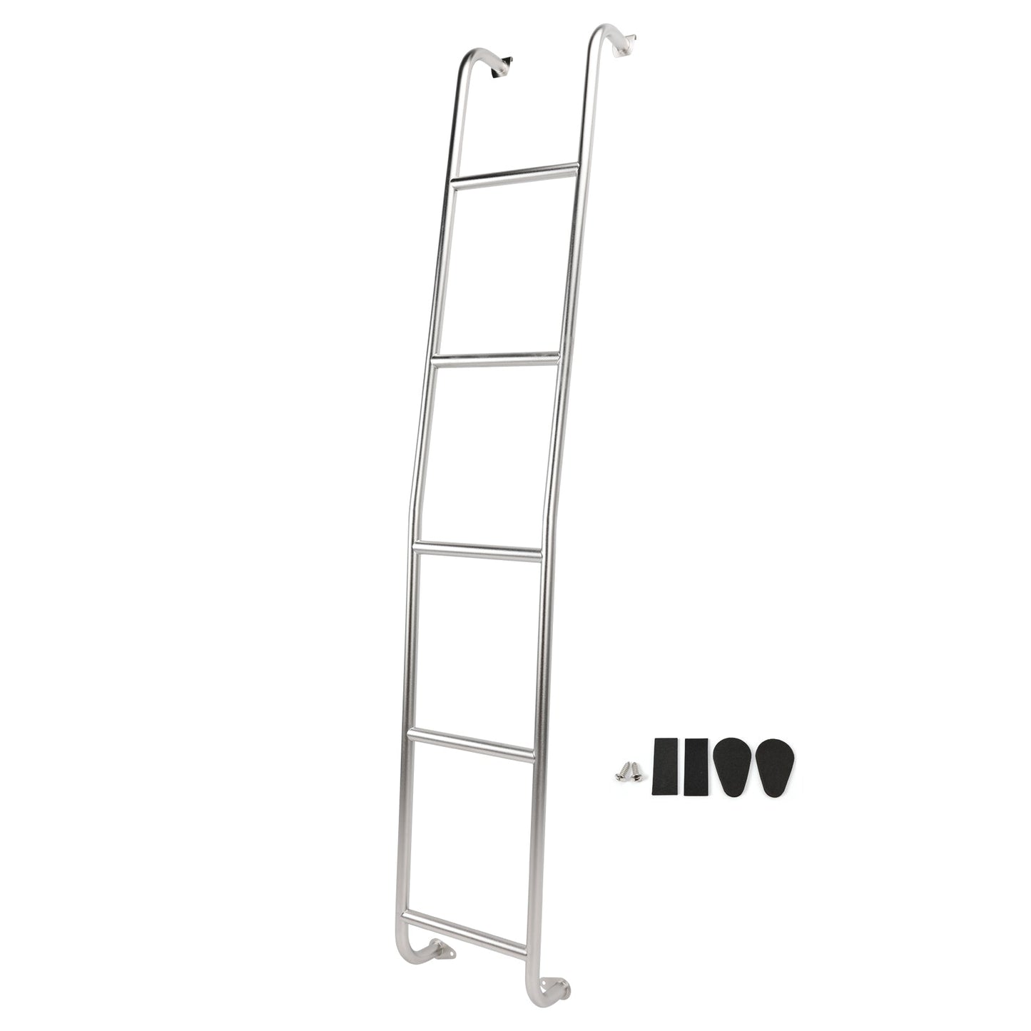 Scala per furgoni Ford Transit High Roof 2014-2025 in acciaio inox a 5 gradini A093TL