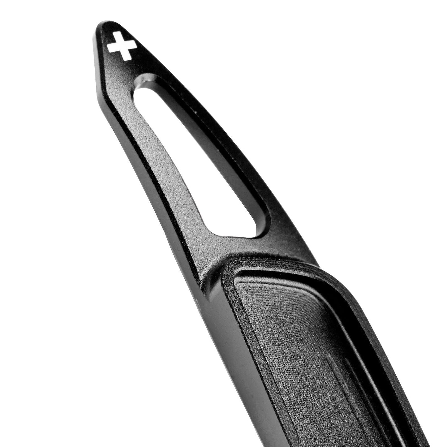 Palette del cambio al volante per Renault Arkana 2021-24 in alluminio nero