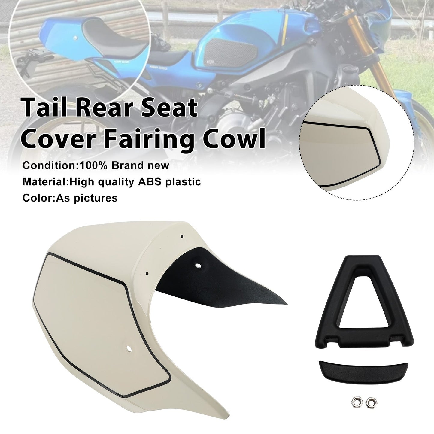 Copertura per carenatura del sedile del passeggero posteriore Yamaha XSR900 2022-2025