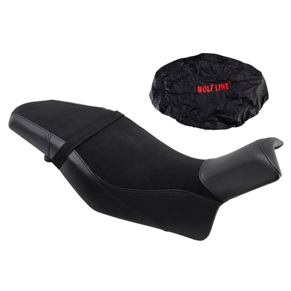 Sella passeggero completa per Suzuki Katana 2019-2024 +20 mm, nera