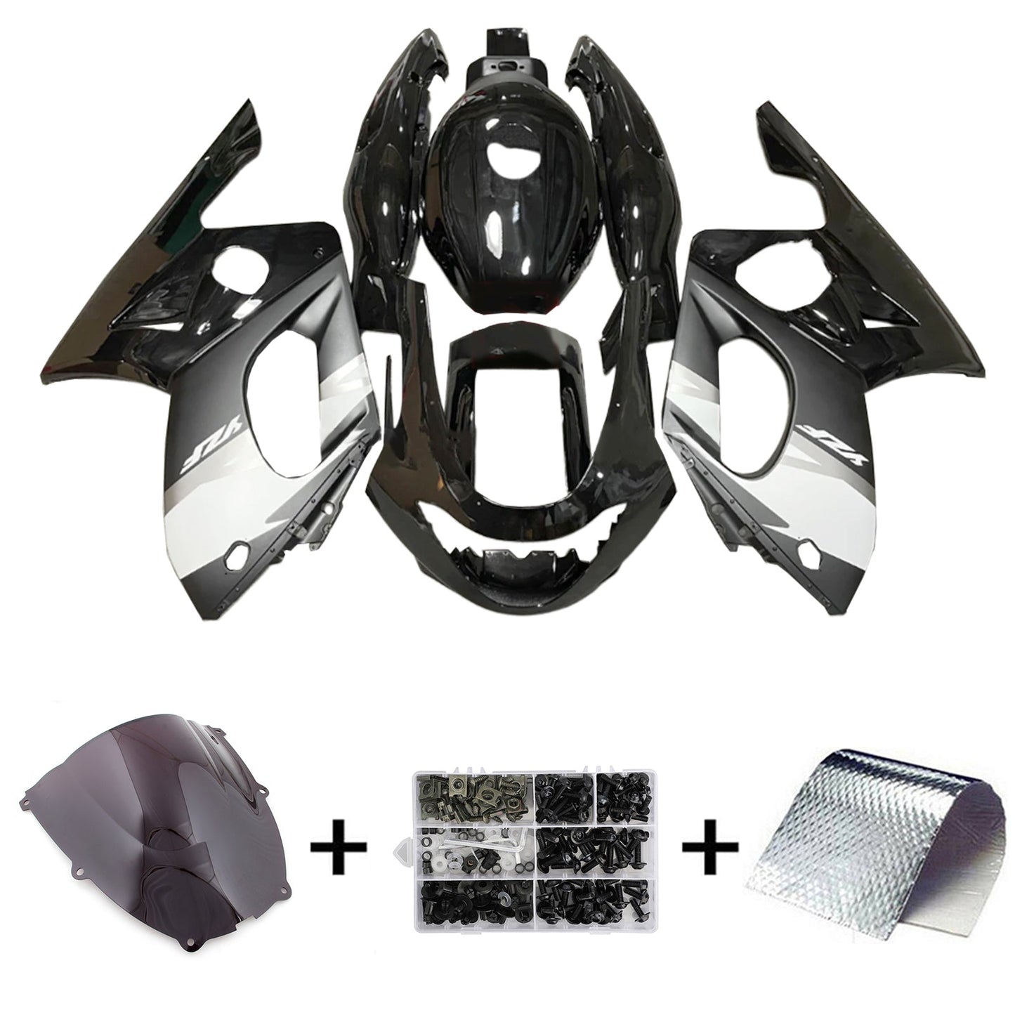 1996-2007 Yamaha YZF 600R Thundercat Kit carena iniezione Carrozzeria Plastica ABS