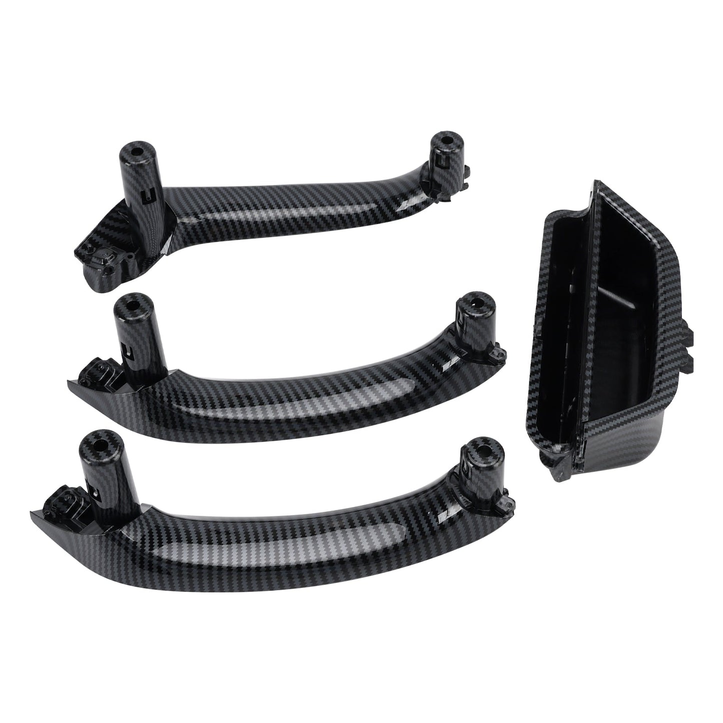 Kit maniglia interna porta in fibra di carbonio 51417250307 per BMW X3 (F25) X4 (F26)