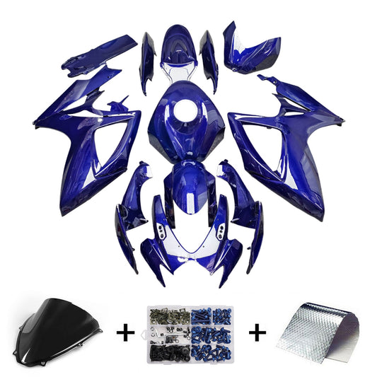 Kit carenatura iniezione plastica ABS per Suzuki GSXR 600/750 2006-2007 K6