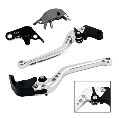 Leva frizione freno lunga adatta per YAMAHA YZF R7 MT-10/SP FZ-10/SP 2022-23