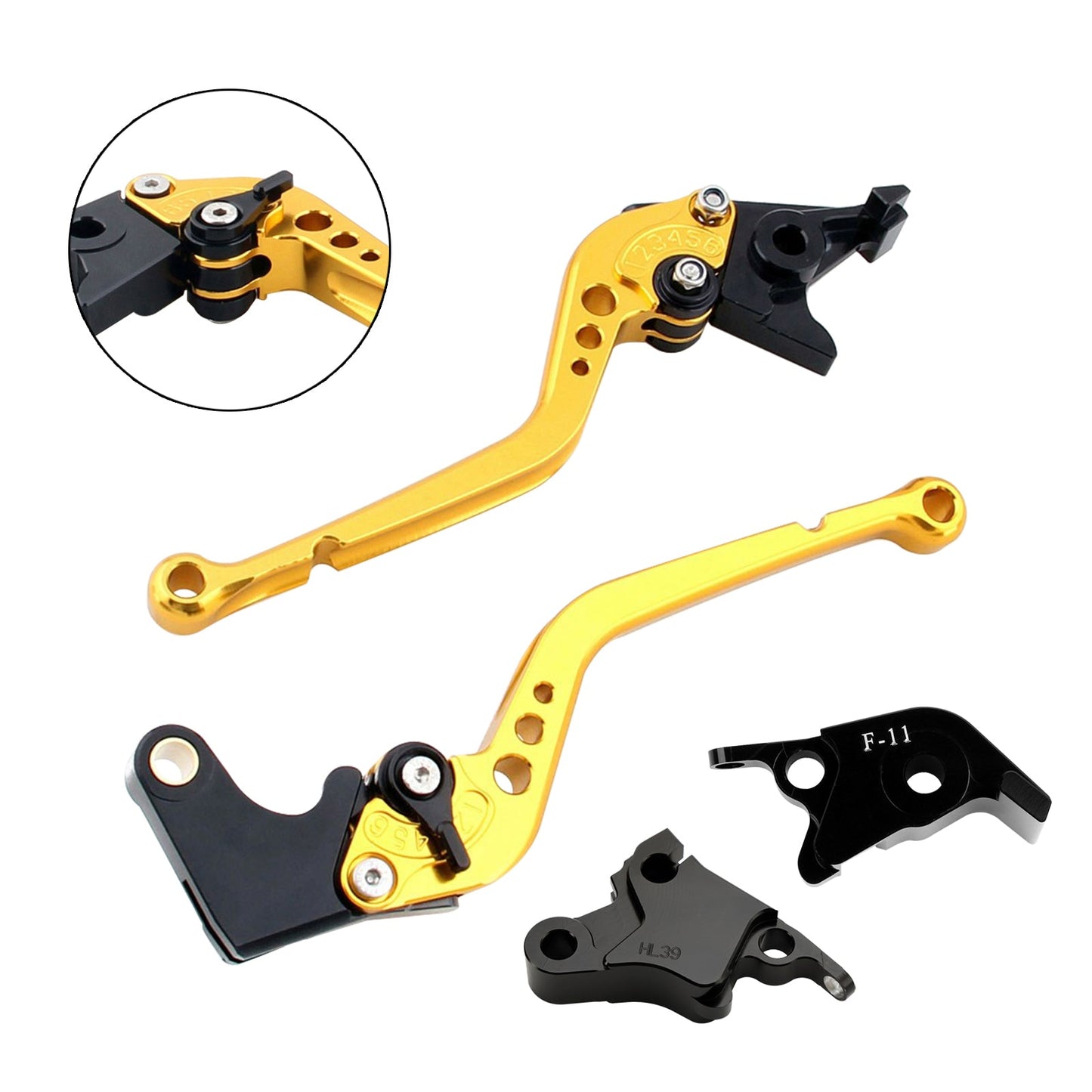 Leva frizione freno lunga adatta per CFMOTO 700CL-X Sport 2021-2024