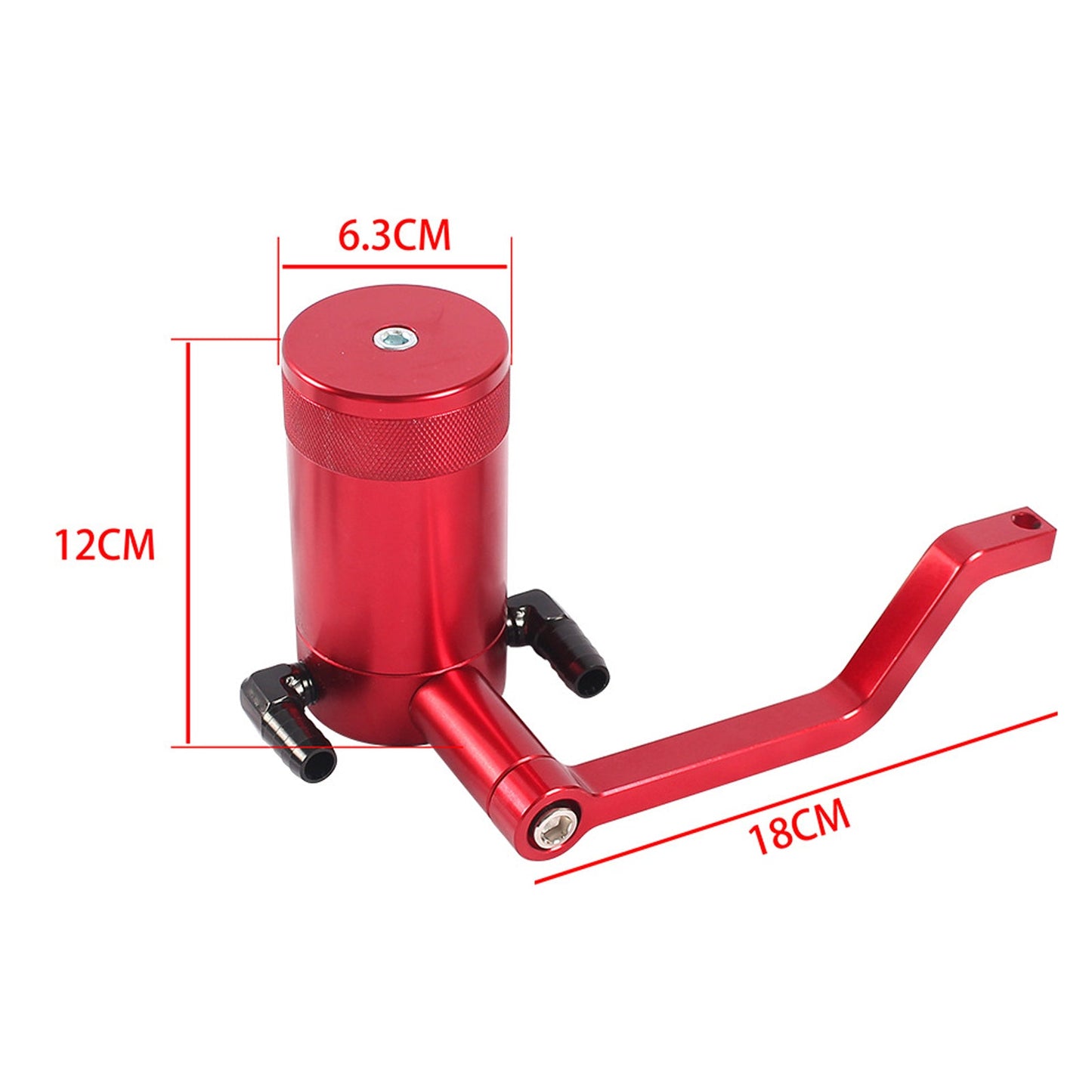 Separatore aria/olio Catch Can rosso per Dodge Charger Challenger 2011-2021