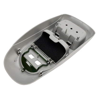 Console superiore Super Duty Ford F250 F-350 F-450 F-550 2002-2004 senza tettuccio apribile, grigia