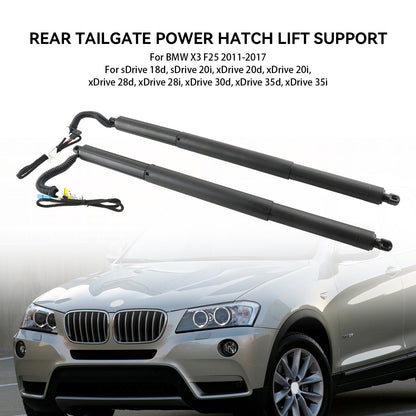 2011-2017 BMW X3 F25 sDrive 18d, sDrive 20i, xDrive 20d, xDrive 20i, xDrive 28d 2 pezzi Ammortizzatori elettrici portellone posteriore sinistro e destro a gas 51247232003