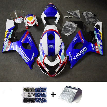 Kit carenatura iniezione plastica ABS per Suzuki GSXR 600/750 2004-2005 K4
