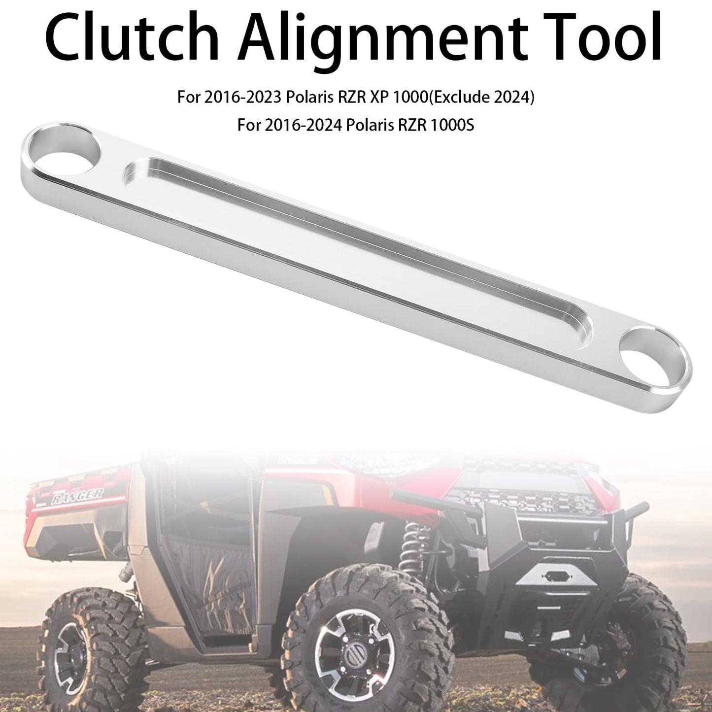 Strumento di allineamento della frizione dell'albero di trasmissione per Polaris RZR General Ranger 2016+