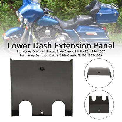Pannello di estensione del cruscotto inferiore per Electra Glide Road Glide FLHT FLTC 89-07