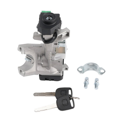 Cilindro di blocco dell'interruttore di accensione per Honda Civic 1.7L GX Sedan 1668CC L4 CNG del 2001-2005 con 2 chiavi (con chip)