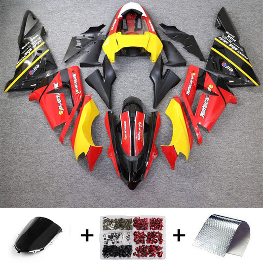Kit carenatura iniezione in plastica ABS adatto per Kawasaki ZX10R 2004-2005