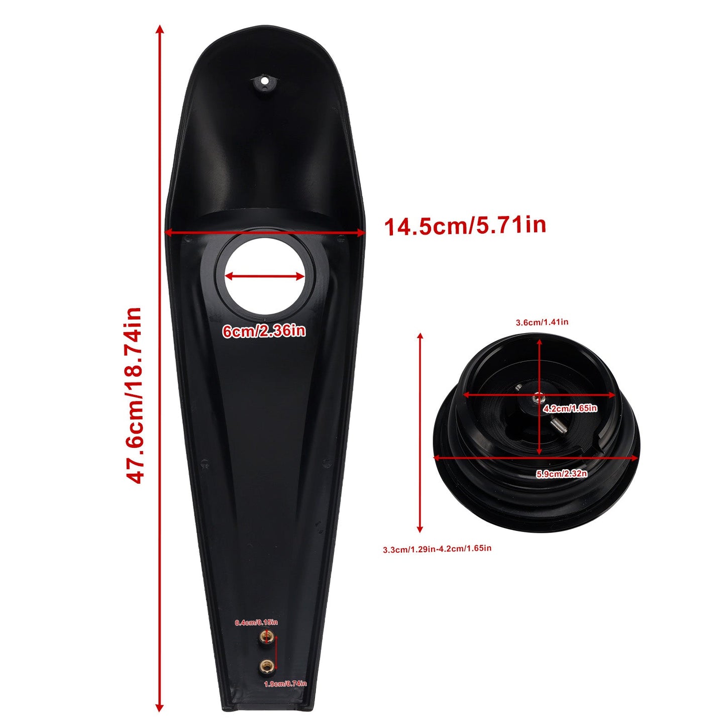 Tappo del serbatoio del carburante per cruscotto e console per Touring Electra Road Glide 2008-2023