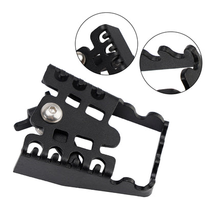 Estensione pedale freno ingranditore CNC nero per Honda Cl Cmx 300 500 2023