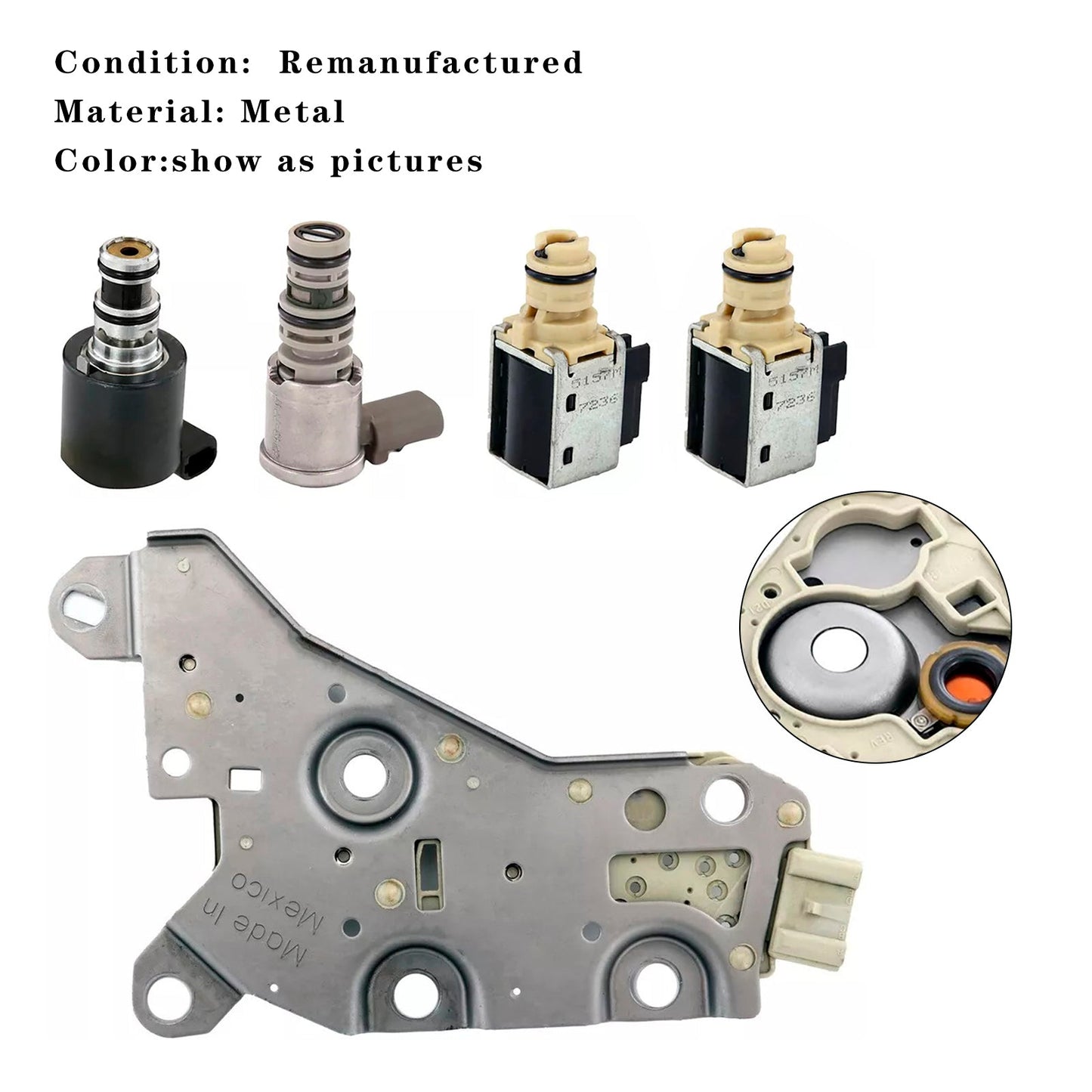 Kit solenoidi trasmissione GM Chevy 2004-on EPC TCC Shift 4T40-E 4T40E 4T45E