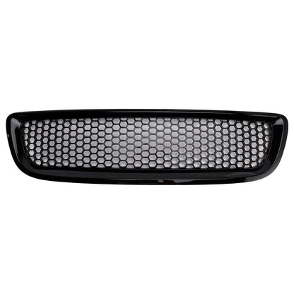 Griglia a nido d'ape per paraurti anteriore nero lucido Volvo S40 V50 2008-2012