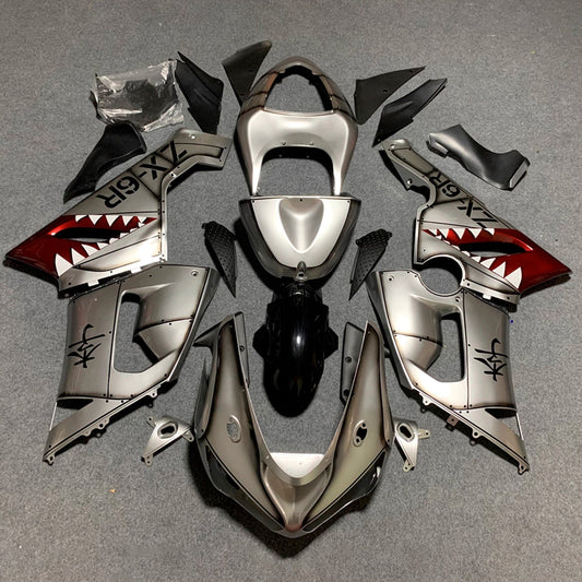 Kit carenatura iniezione in plastica ABS adatto per Kawasaki ZX6R 636 2005-2006
