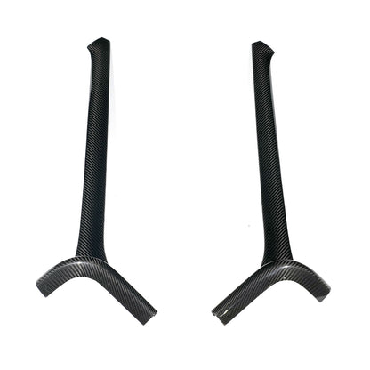 Cornice di finitura per bocchetta d'aria laterale anteriore in fibra di carbonio per Mercedes-Benz Classe G G63 G550 (modelli dal 2025 in poi).