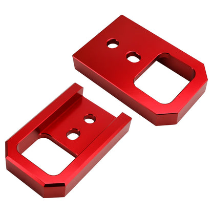 Ganci di traino anteriori per Toyota Tacoma 2024-2026 4Runner 2025-2026 rossi sinistro e destro