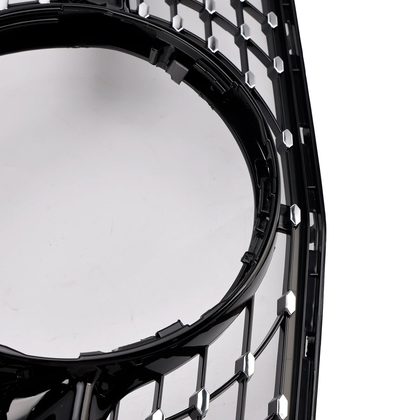 Griglia anteriore a diamante adatta per Benz Classe C W205 C250 C300 C400 2015-2018