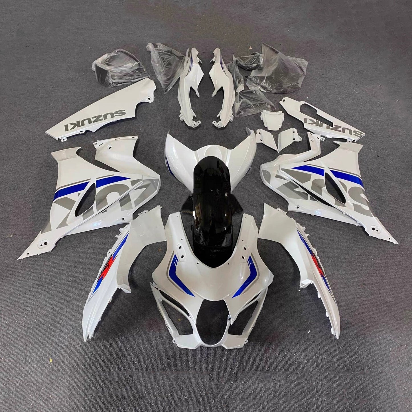 Kit carenatura iniezione plastica ABS per Suzuki GSXR1000 2017-2025 K17