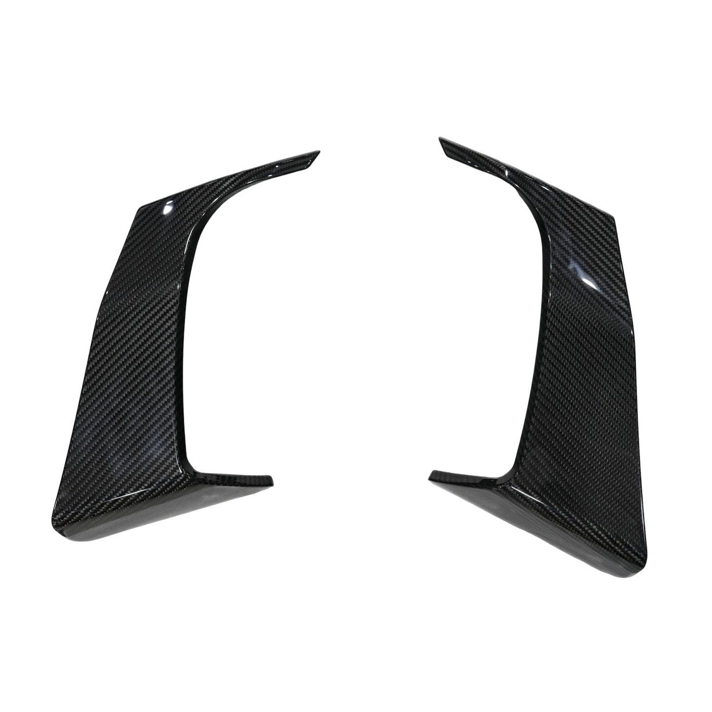 Finiture di ventilazione laterali in vera fibra di carbonio per Mercedes Benz Classe G W465 (modelli dal 2025 in poi).
