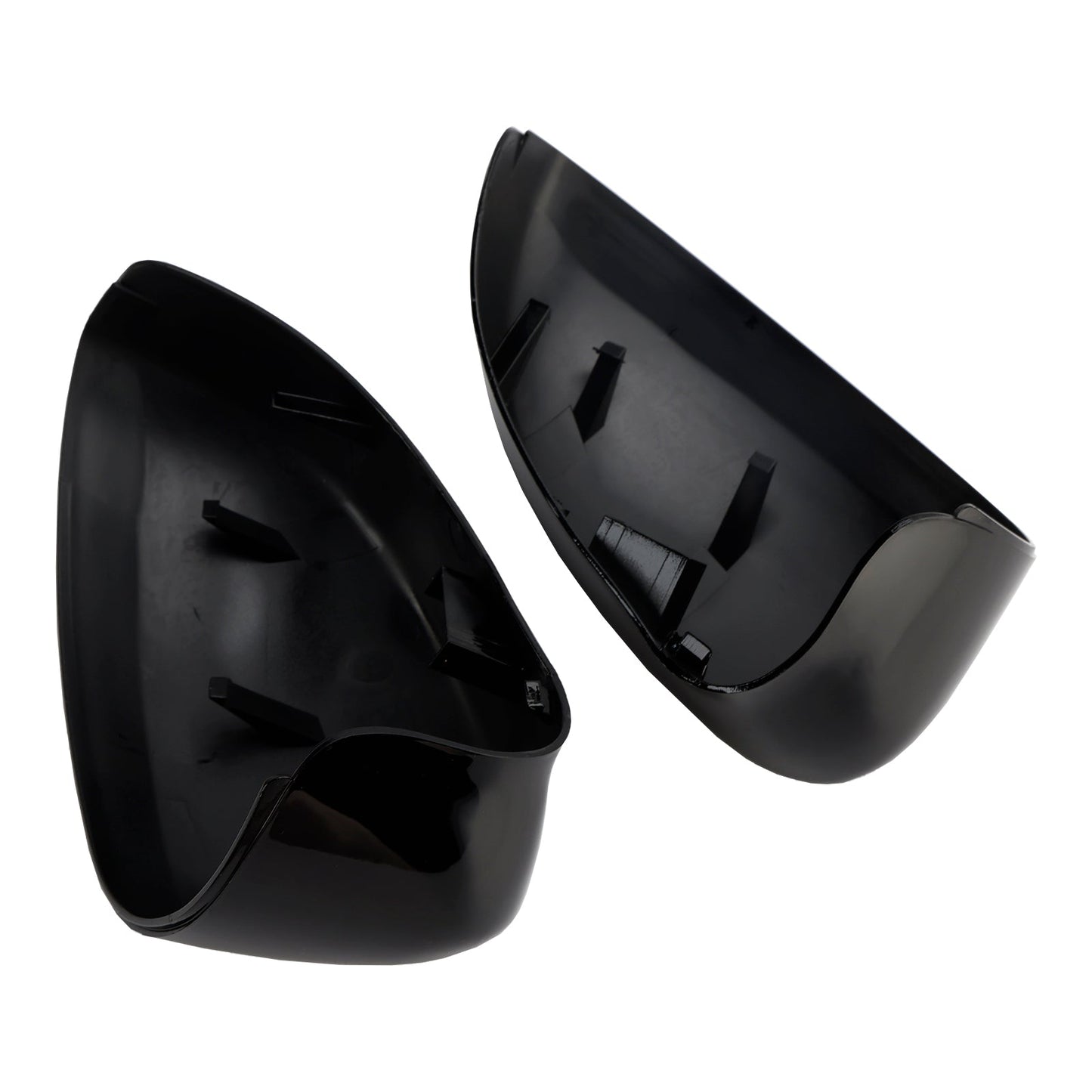 Coppia di calotte copri specchietti laterali per Fiat 500 2007-2024 Grande Punto 2005-2018