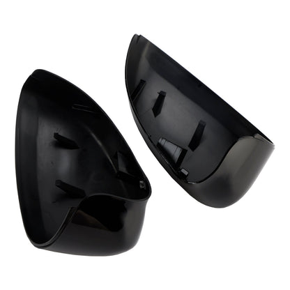 Coppia di calotte copri specchietti laterali per Fiat 500 2007-2024 Grande Punto 2005-2018