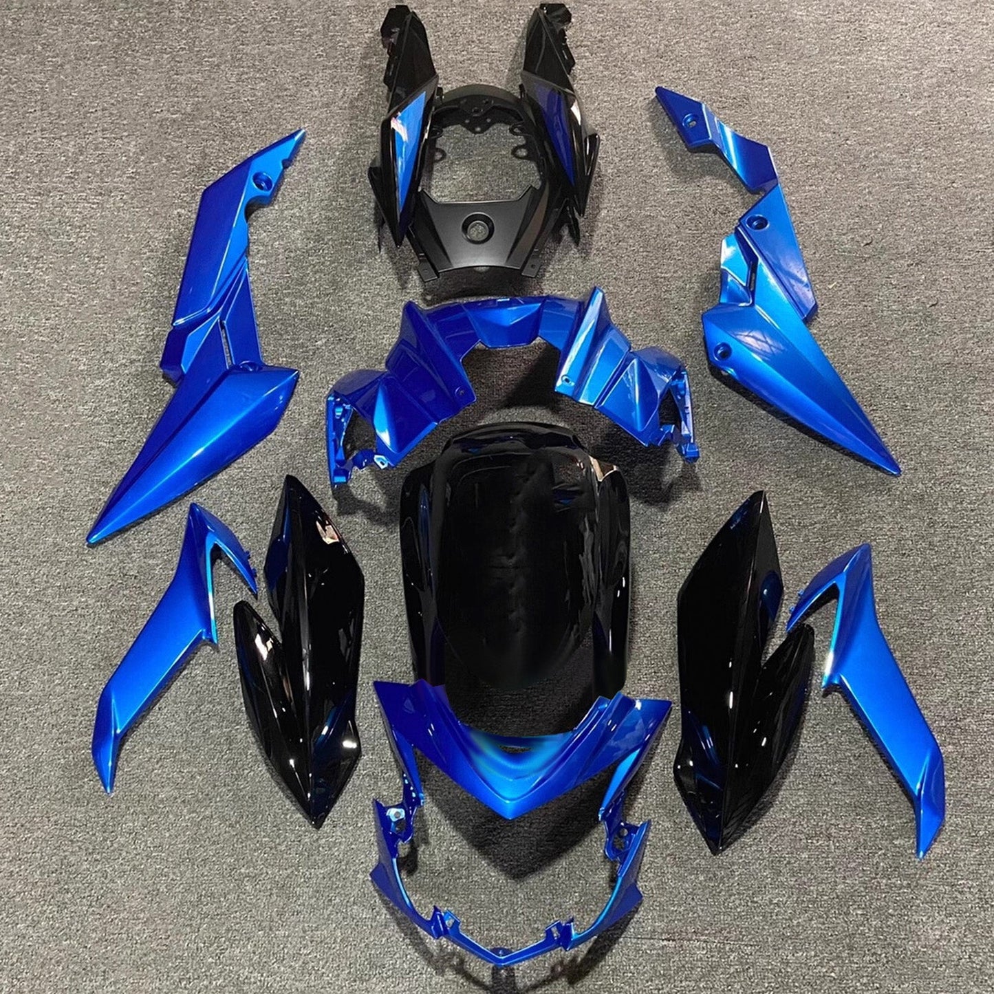 Kit carenatura iniezione in plastica ABS per Suzuki GSX-S 750 2017-2022